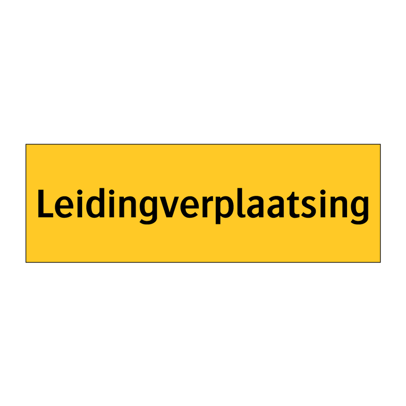 Leidingverplaatsing & Leidingverplaatsing & Leidingverplaatsing & Leidingverplaatsing