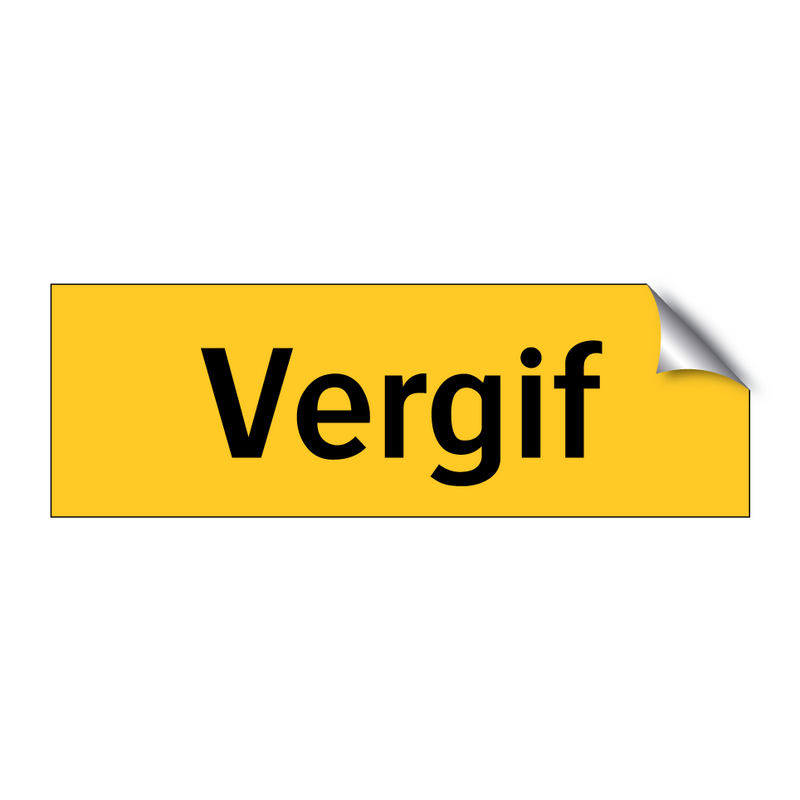 Vergif & Vergif & Vergif & Vergif