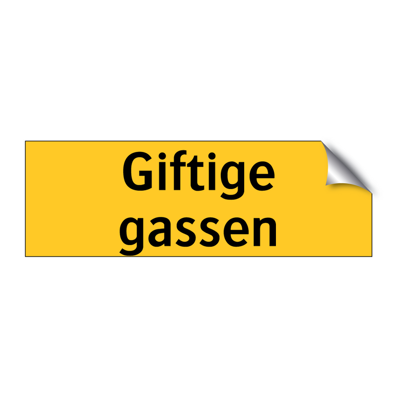 Giftige gassen & Giftige gassen & Giftige gassen & Giftige gassen