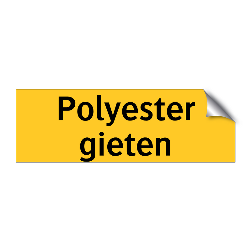 Polyester gieten & Polyester gieten & Polyester gieten & Polyester gieten