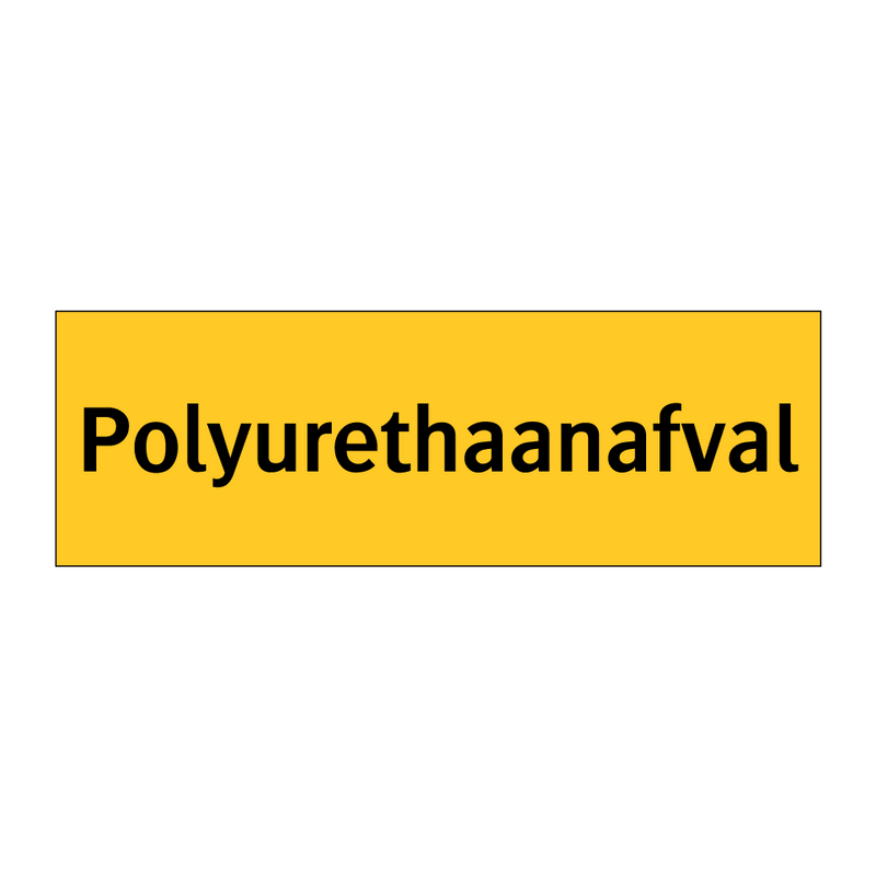 Polyurethaanafval & Polyurethaanafval & Polyurethaanafval & Polyurethaanafval & Polyurethaanafval