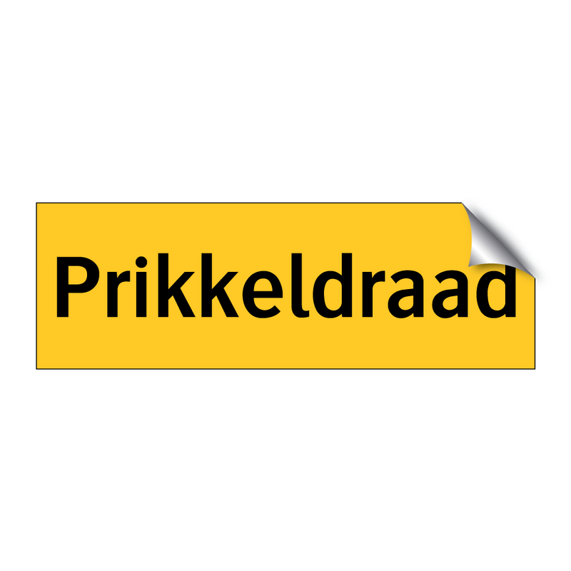 Prikkeldraad & Prikkeldraad & Prikkeldraad & Prikkeldraad