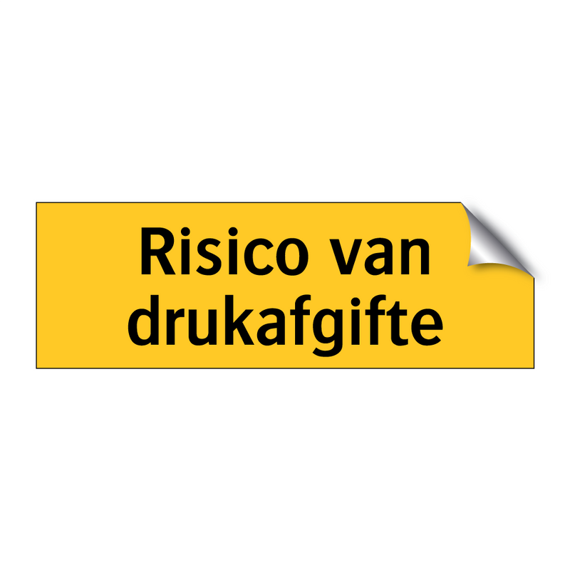 Risico van drukafgifte & Risico van drukafgifte & Risico van drukafgifte & Risico van drukafgifte