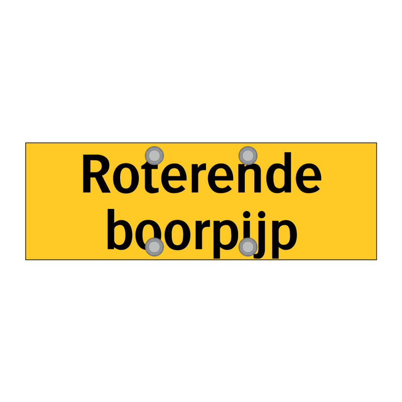 Roterende boorpijp & Roterende boorpijp & Roterende boorpijp