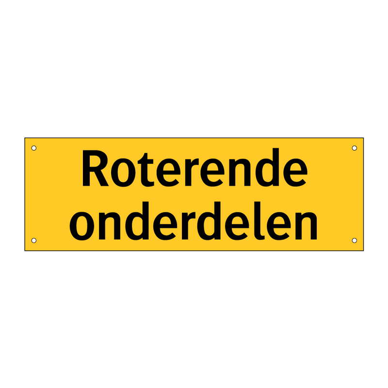 Roterende onderdelen & Roterende onderdelen & Roterende onderdelen & Roterende onderdelen