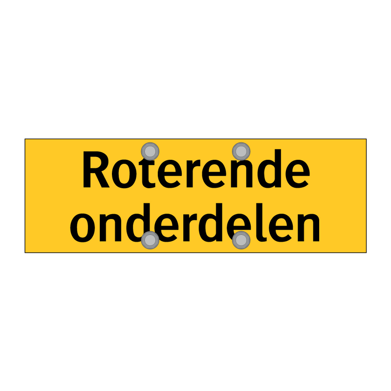 Roterende onderdelen & Roterende onderdelen & Roterende onderdelen