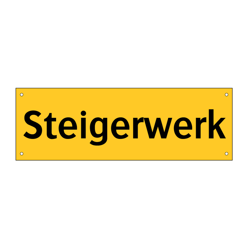 Steigerwerk & Steigerwerk & Steigerwerk & Steigerwerk & Steigerwerk & Steigerwerk & Steigerwerk