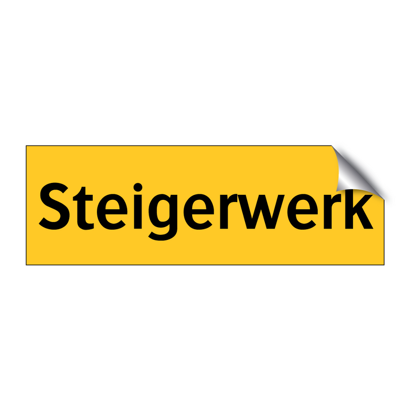 Steigerwerk & Steigerwerk & Steigerwerk & Steigerwerk