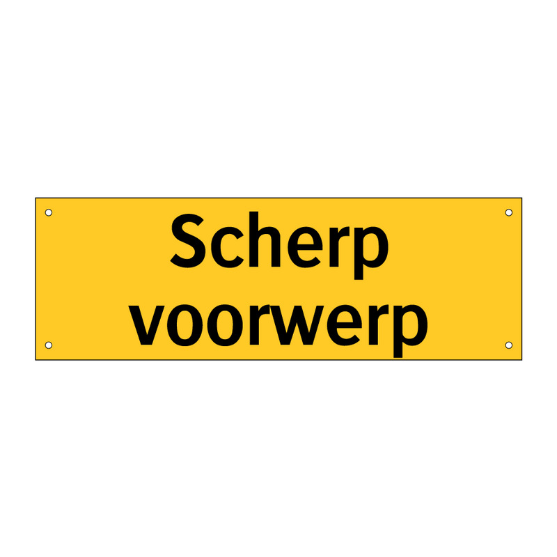 Scherp voorwerp & Scherp voorwerp & Scherp voorwerp & Scherp voorwerp & Scherp voorwerp