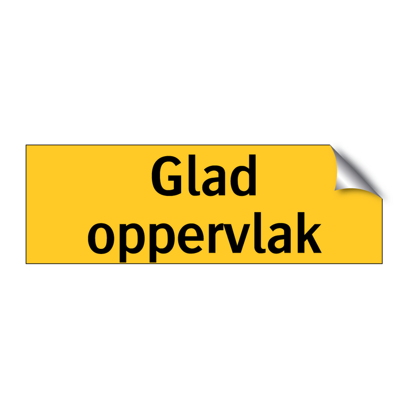 Glad oppervlak & Glad oppervlak & Glad oppervlak & Glad oppervlak