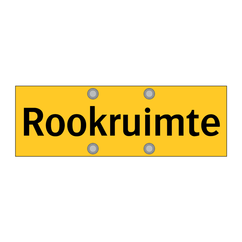 Rookruimte & Rookruimte & Rookruimte