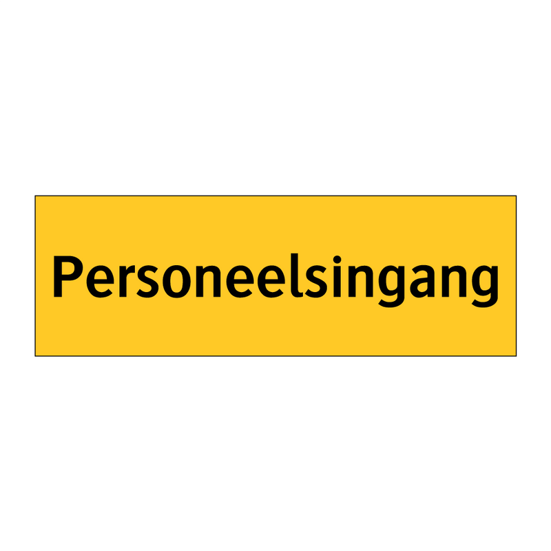 Personeelsingang & Personeelsingang & Personeelsingang & Personeelsingang & Personeelsingang