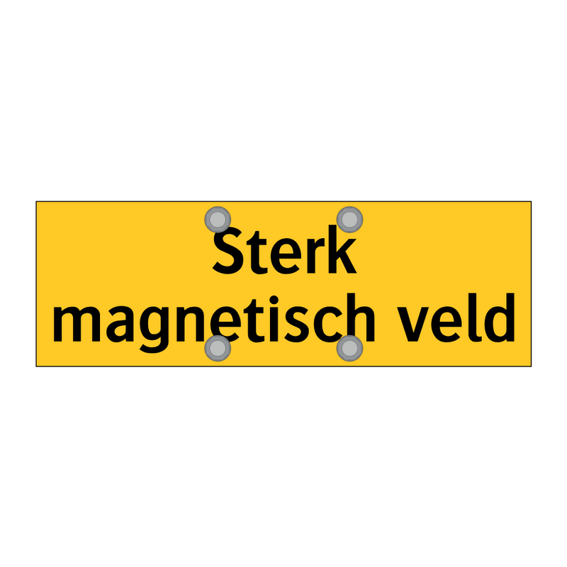 Sterk magnetisch veld & Sterk magnetisch veld & Sterk magnetisch veld