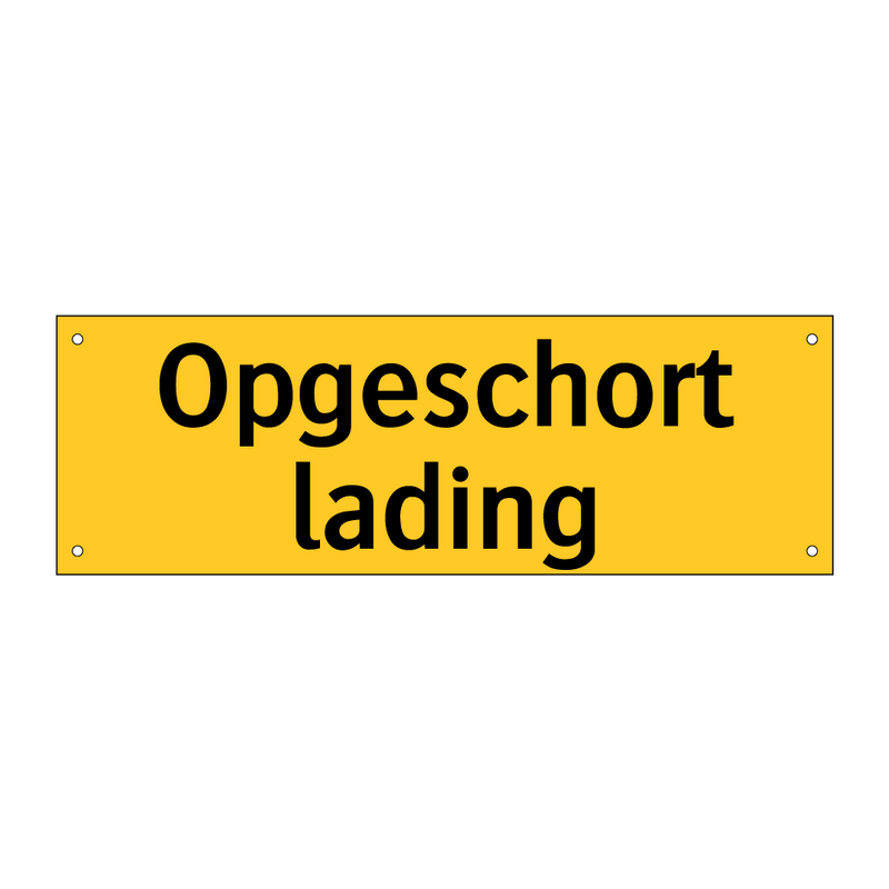 Opgeschort lading & Opgeschort lading & Opgeschort lading & Opgeschort lading & Opgeschort lading