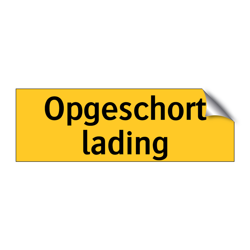 Opgeschort lading & Opgeschort lading & Opgeschort lading & Opgeschort lading