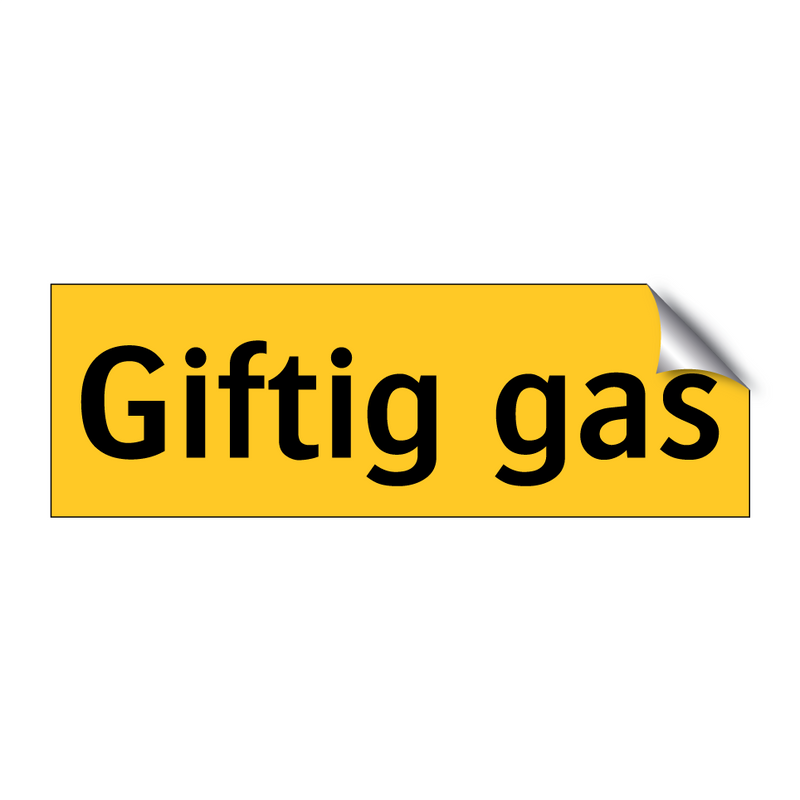 Giftig gas & Giftig gas & Giftig gas & Giftig gas