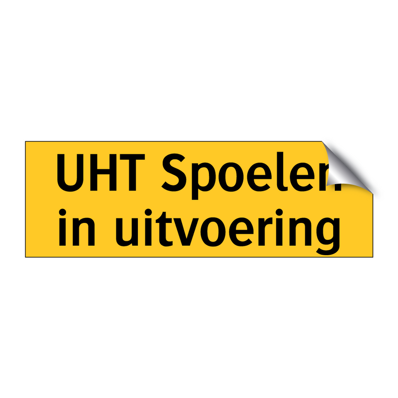 UHT Spoelen in uitvoering & UHT Spoelen in uitvoering & UHT Spoelen in uitvoering