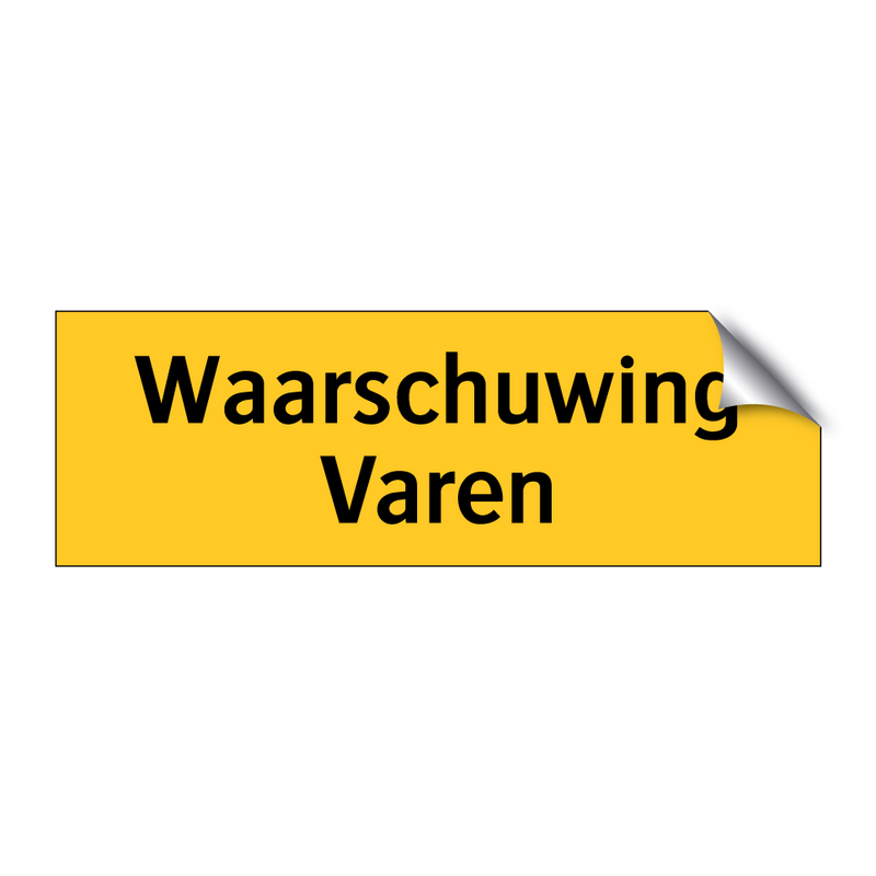 Waarschuwing Varen & Waarschuwing Varen & Waarschuwing Varen & Waarschuwing Varen