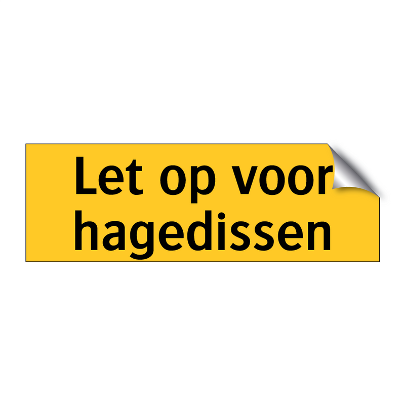 Let op voor hagedissen & Let op voor hagedissen & Let op voor hagedissen & Let op voor hagedissen