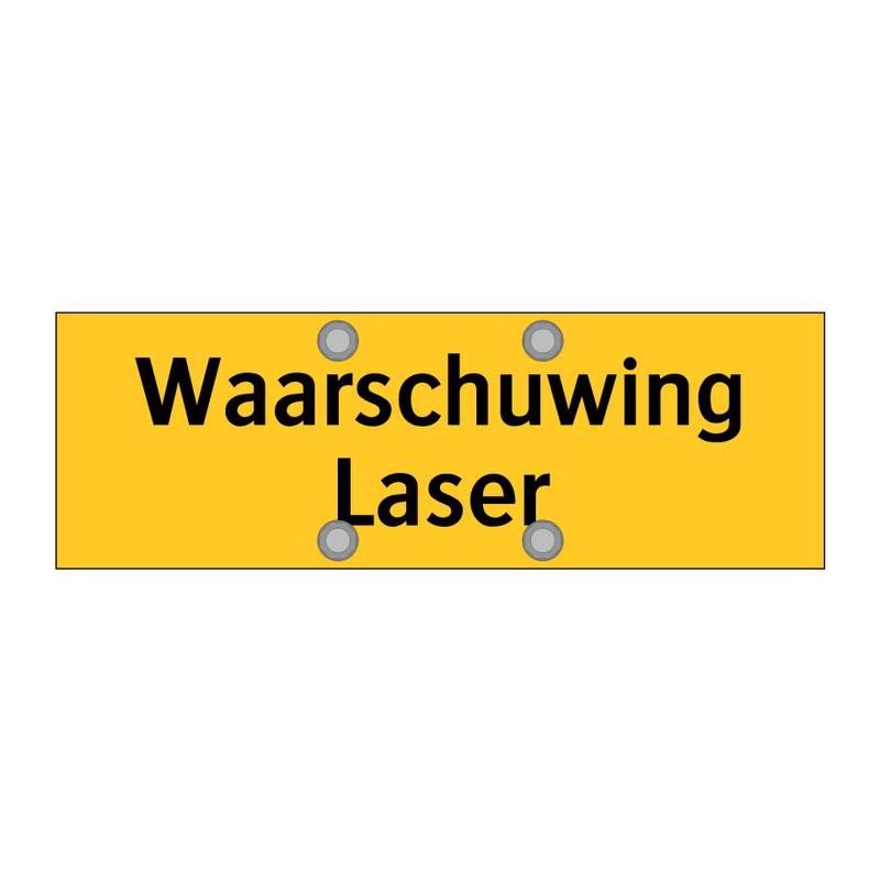 Waarschuwing Laser & Waarschuwing Laser & Waarschuwing Laser