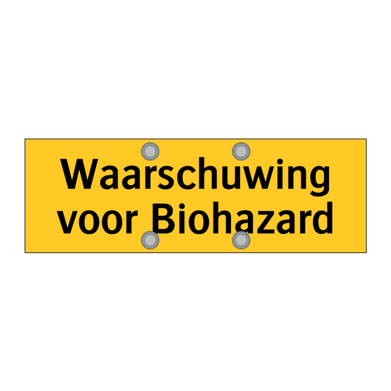 Waarschuwing voor Biohazard & Waarschuwing voor Biohazard & Waarschuwing voor Biohazard