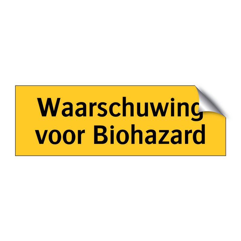 Waarschuwing voor Biohazard & Waarschuwing voor Biohazard & Waarschuwing voor Biohazard