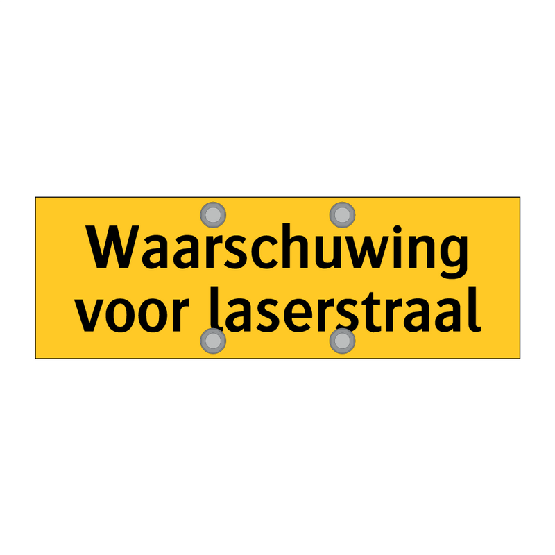 Waarschuwing voor laserstraal & Waarschuwing voor laserstraal & Waarschuwing voor laserstraal