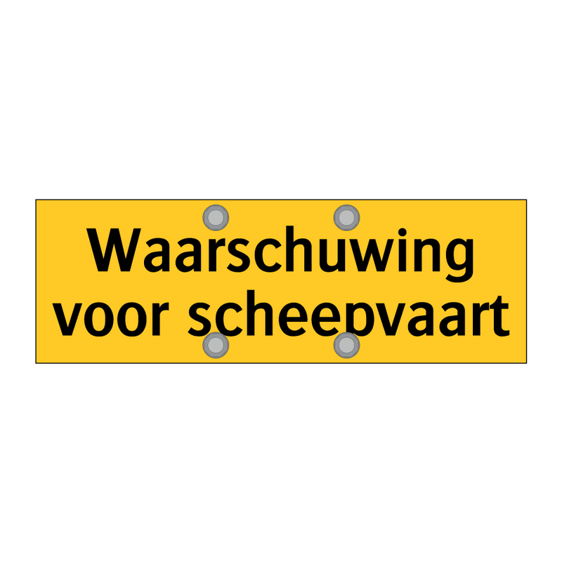 Waarschuwing voor scheepvaart & Waarschuwing voor scheepvaart & Waarschuwing voor scheepvaart