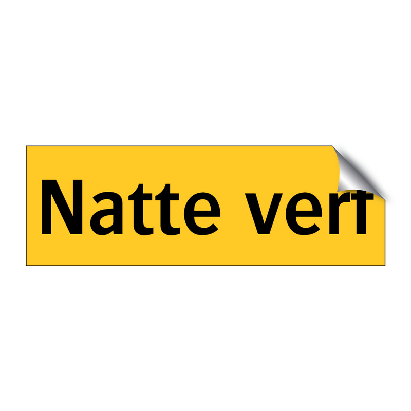 Natte verf