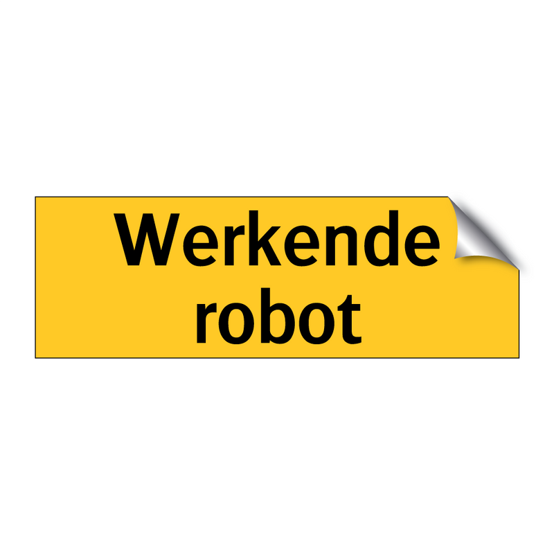 Werkende robot & Werkende robot & Werkende robot & Werkende robot