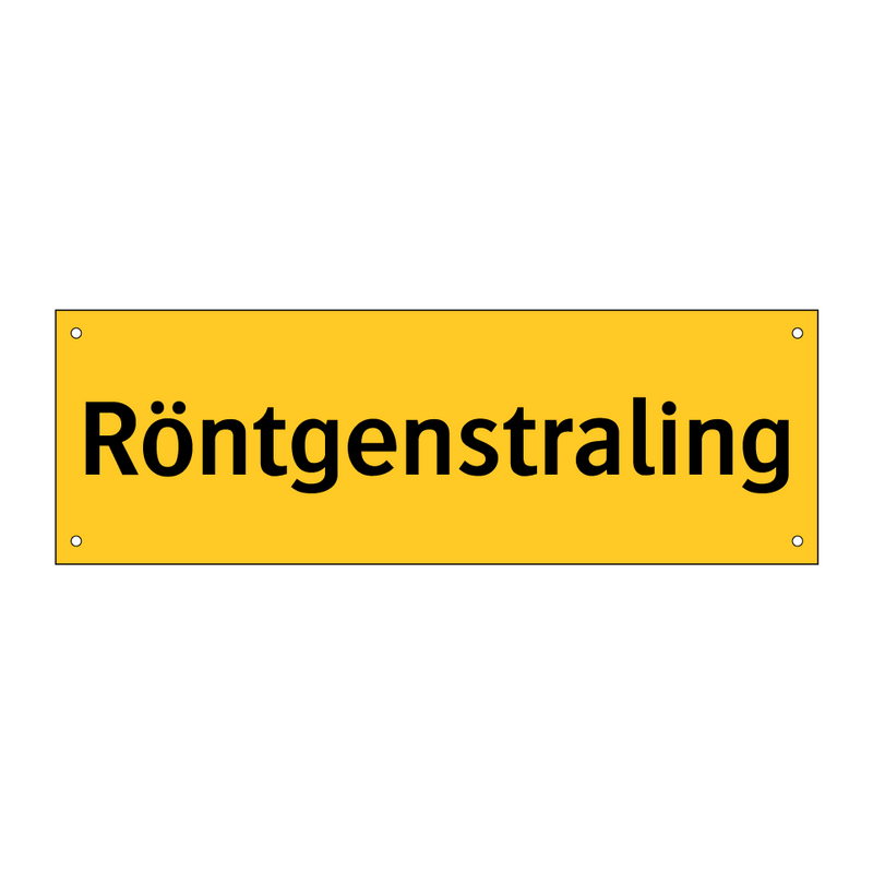 Röntgenstraling