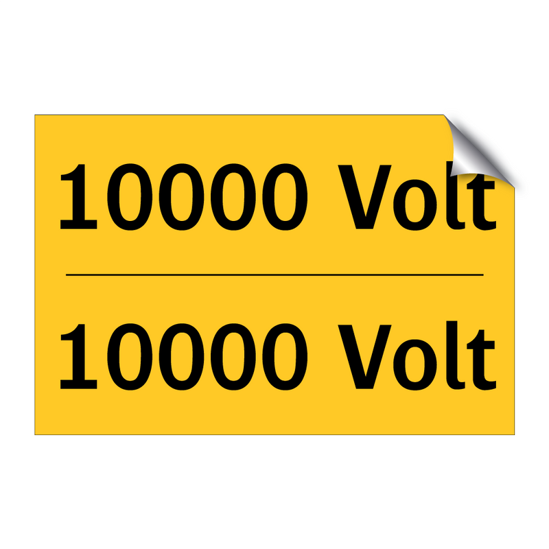 10000 Volt & 10000 Volt & 10000 Volt & 10000 Volt