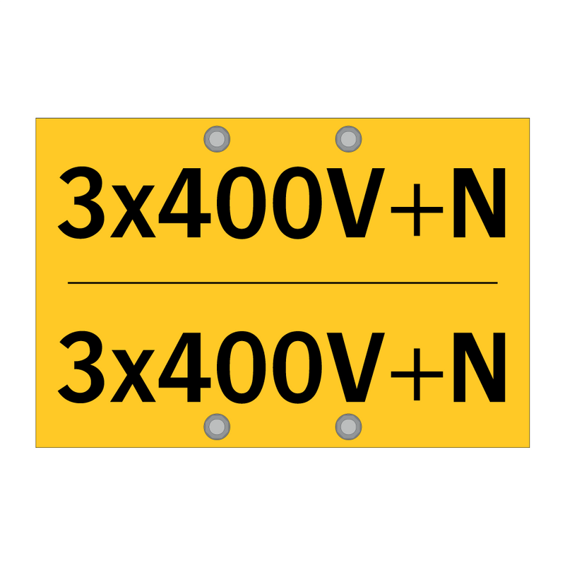 3X400V+N & 3X400V+N & 3X400V+N & 3X400V+N & 3X400V+N