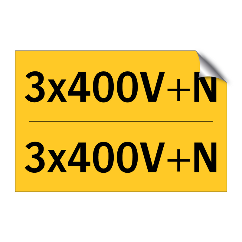 3X400V+N & 3X400V+N & 3X400V+N & 3X400V+N