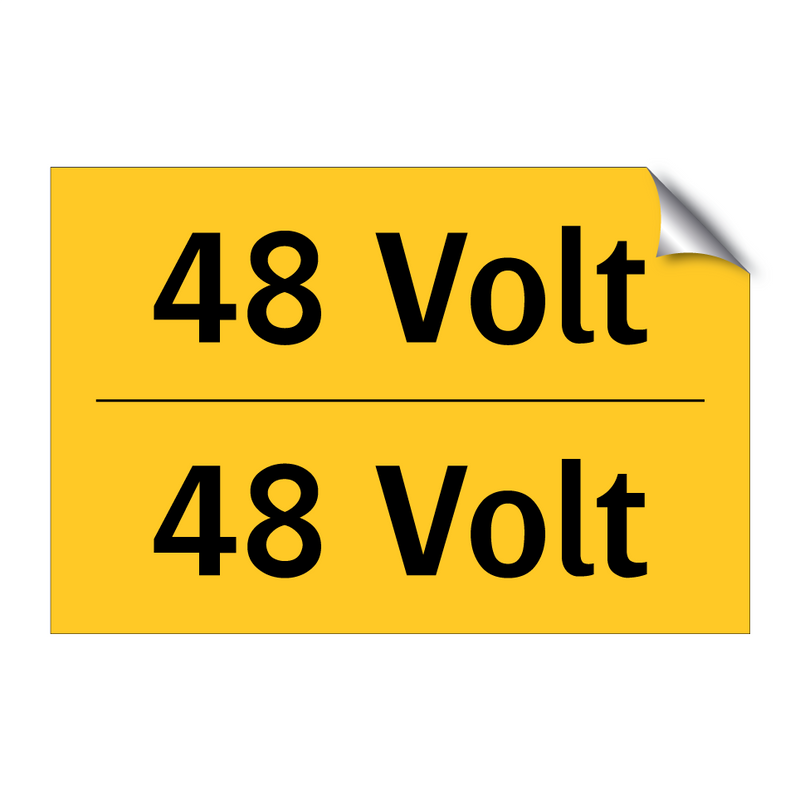 48 Volt & 48 Volt & 48 Volt & 48 Volt