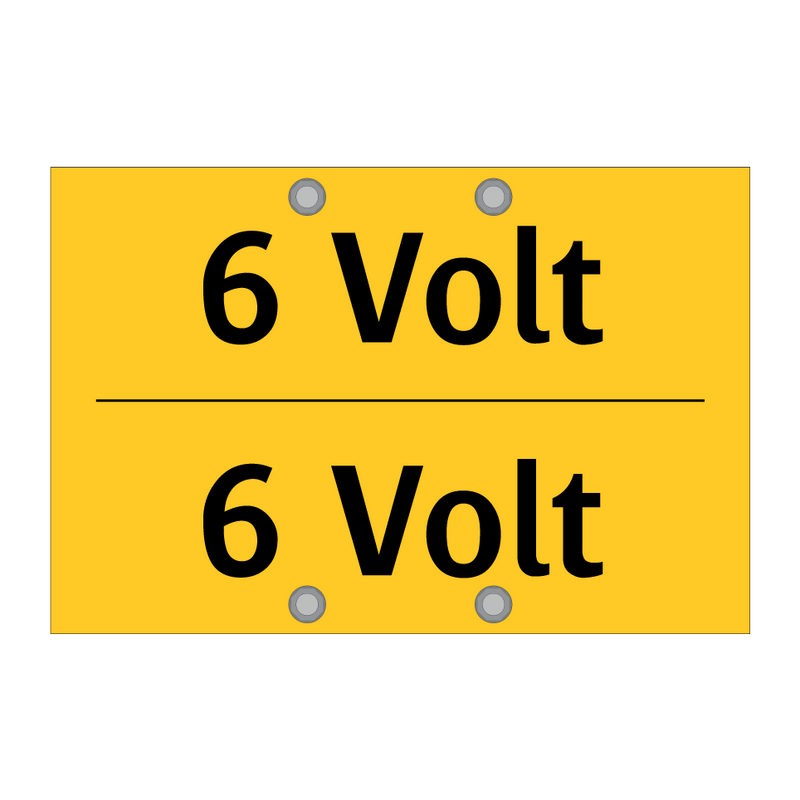 6 Volt & 6 Volt & 6 Volt & 6 Volt & 6 Volt