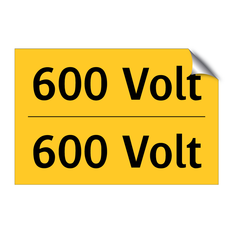 600 Volt & 600 Volt & 600 Volt & 600 Volt