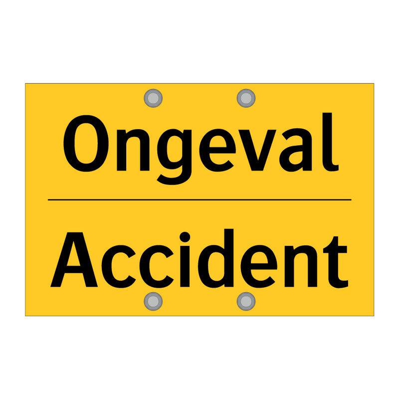 Ongeval - Accident