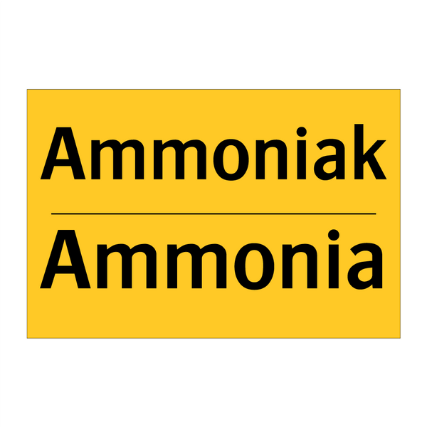 Ammoniak - Ammonia