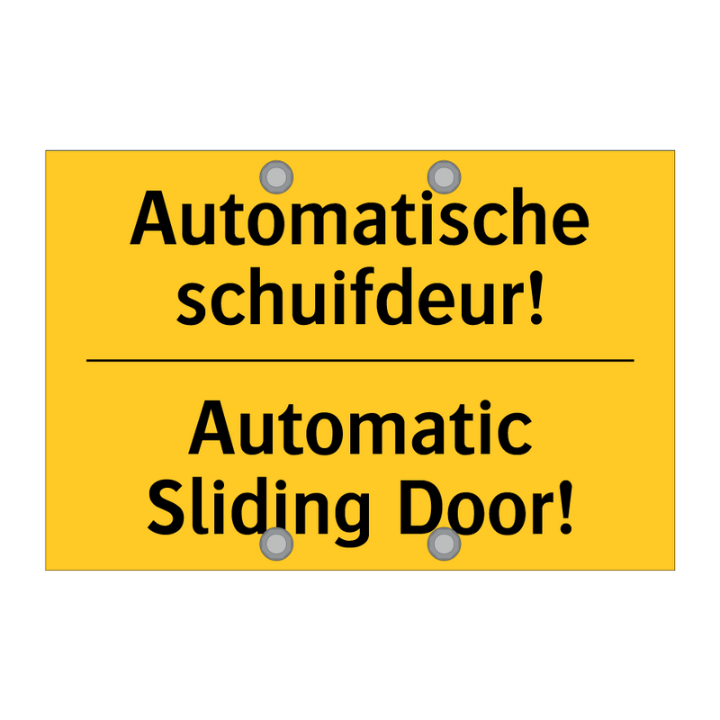 Automatische schuifdeur! - Automatic Sliding Door!