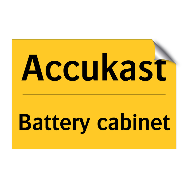 Accukast - Battery cabinet & Accukast - Battery cabinet & Accukast - Battery cabinet