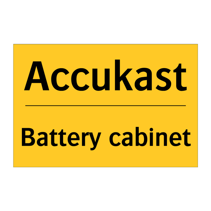 Accukast - Battery cabinet & Accukast - Battery cabinet & Accukast - Battery cabinet