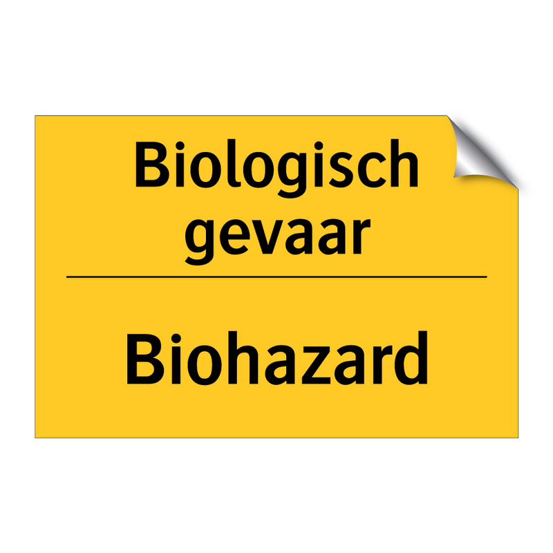 Biologisch gevaar - Biohazard & Biologisch gevaar - Biohazard & Biologisch gevaar - Biohazard