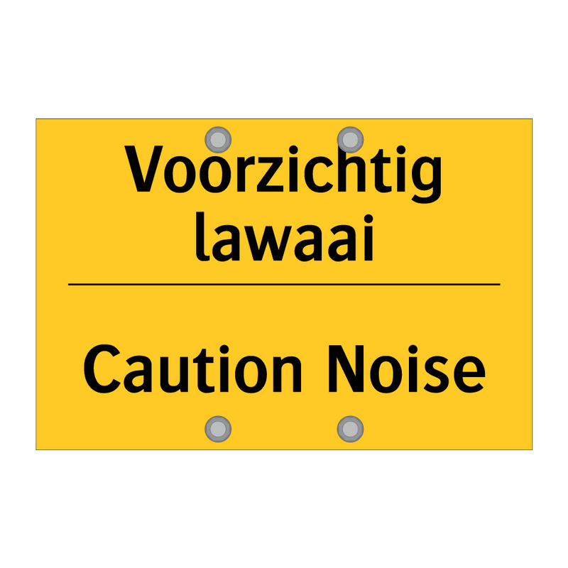 Voorzichtig lawaai - Caution Noise & Voorzichtig lawaai - Caution Noise