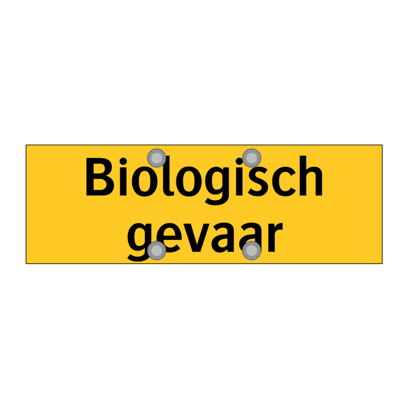 Biologisch gevaar & Biologisch gevaar & Biologisch gevaar