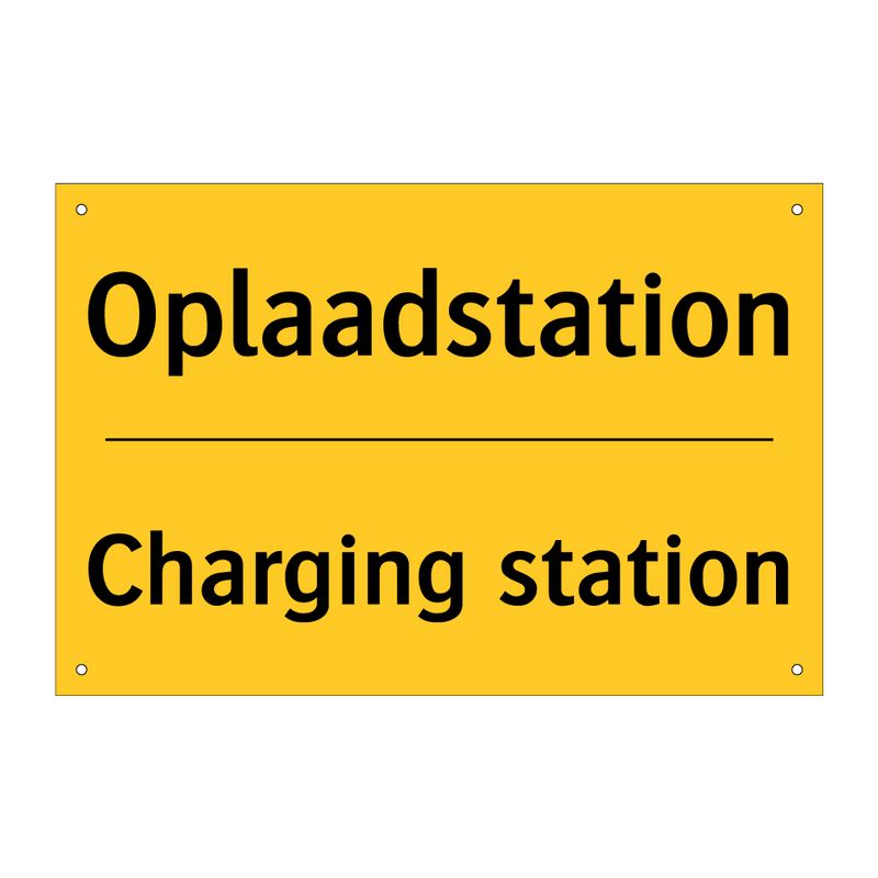 Oplaadstation - Charging station & Oplaadstation - Charging station