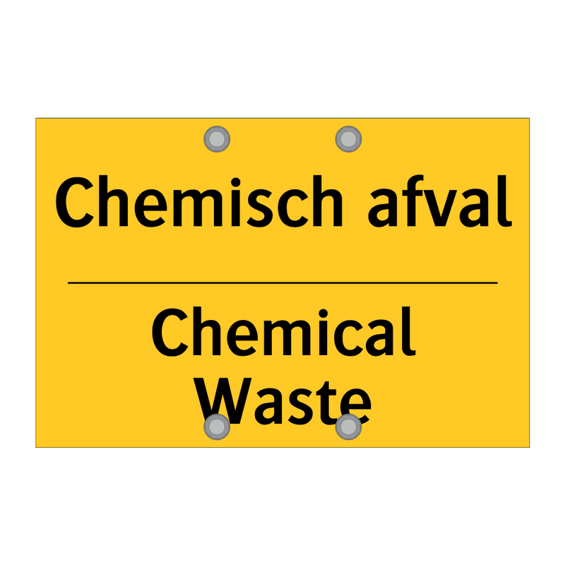 Chemisch afval - Chemical Waste & Chemisch afval - Chemical Waste & Chemisch afval - Chemical Waste