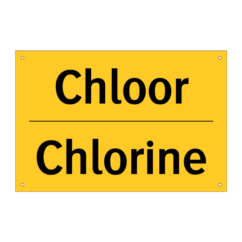 Chloor - Chlorine & Chloor - Chlorine & Chloor - Chlorine & Chloor - Chlorine & Chloor - Chlorine