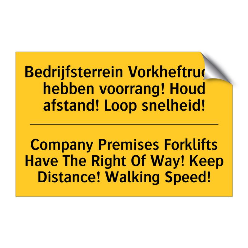 Bedrijfsterrein Vorkheftrucks /.../ - Company Premises Forklifts Have /.../