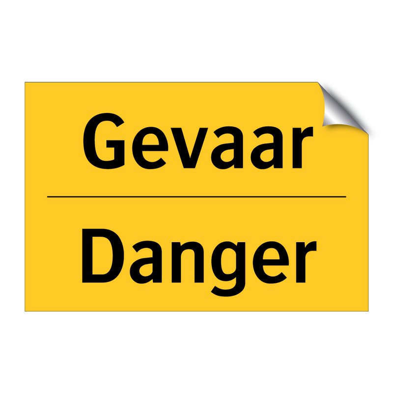 Gevaar - Danger & Gevaar - Danger & Gevaar - Danger & Gevaar - Danger